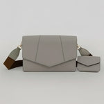 Gray Wallet Detailed Women's Bag