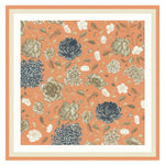 Baby's Breath Amber Floral Garden Silk Scarf