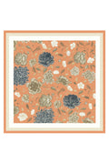 Baby's Breath Amber Floral Garden Silk Scarf