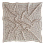 Powder Wave Patterned Silk Scarf