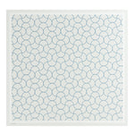 Light Gray Wave Patterned Silk Scarf