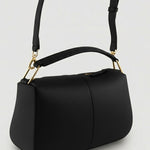 Black Long Shoulder Strap Women's Bag