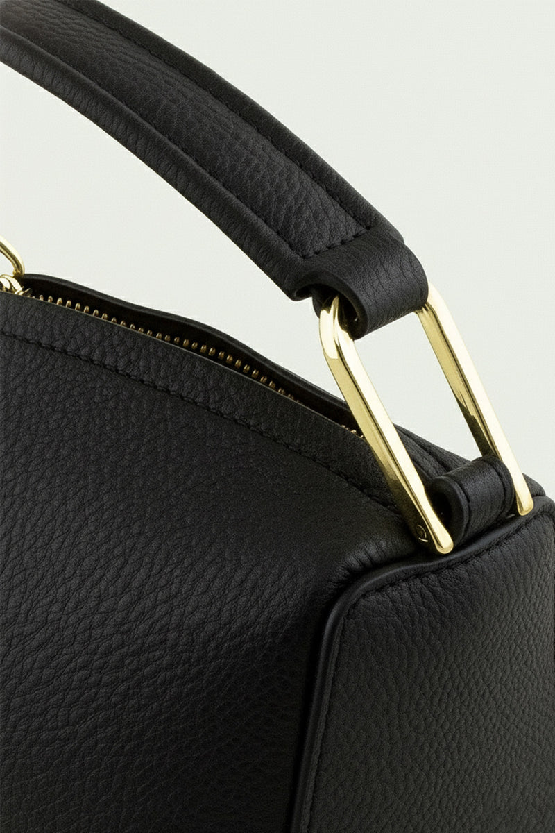 Black Long Shoulder Strap Women's Bag