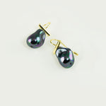 Multicolor Reflective Baroque Earrings