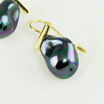 Multicolor Reflective Baroque Earrings
