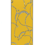 Mustard Chain Motif Silk Shawl