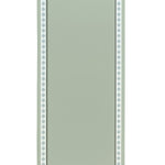 Open Green Edge Floral Pattern Silk Shawl