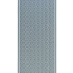 Light and Dark Gray Geometric Patterned Silk Shawl