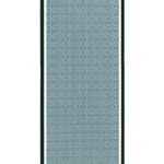 Anthracite Yellow Geometric Patterned Silk Shawl