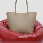 Women's Bag with Mink Zipper Detail