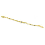 Gold Zircon Stone Detailed Bracelet