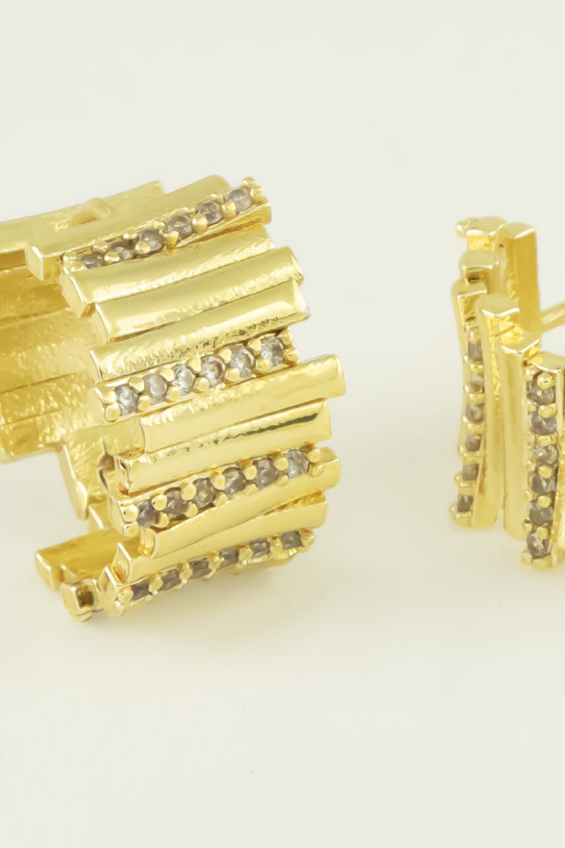 Gold Valencia Earrings