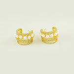 GOLD REGINA EARRING