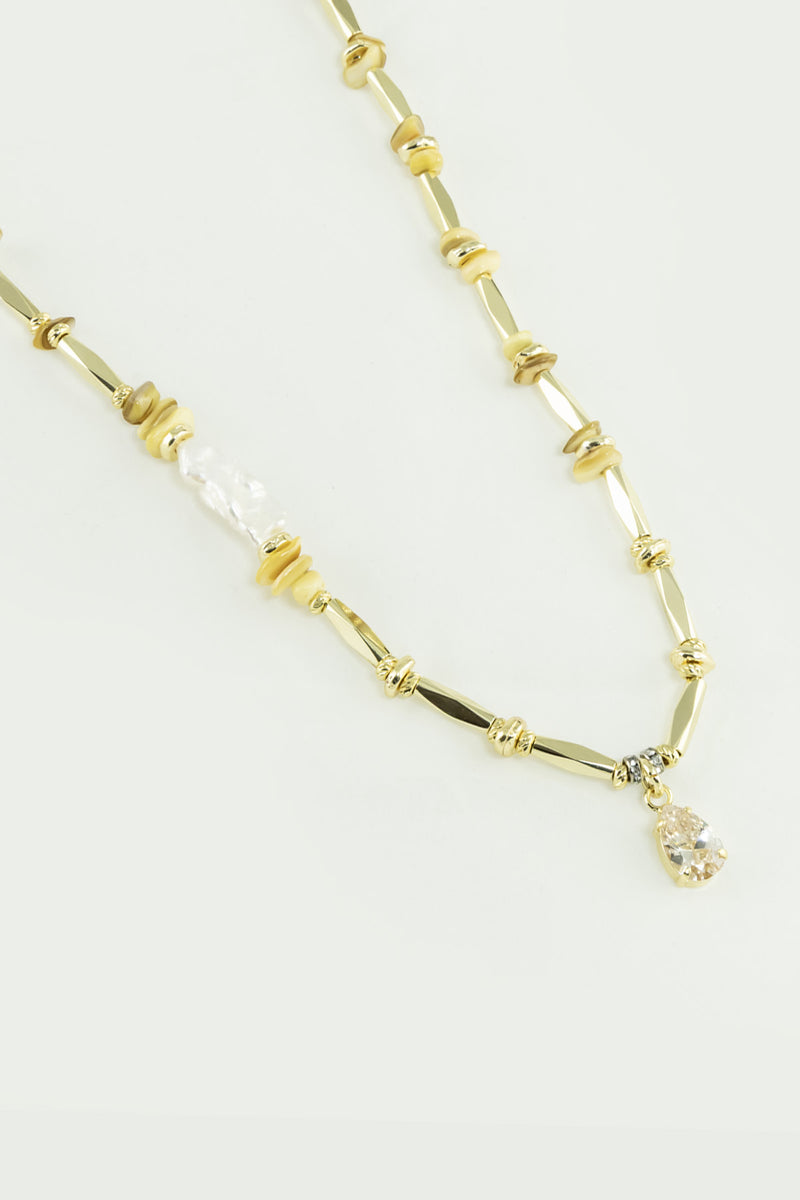 GOLD LILLESOL NECKLACE