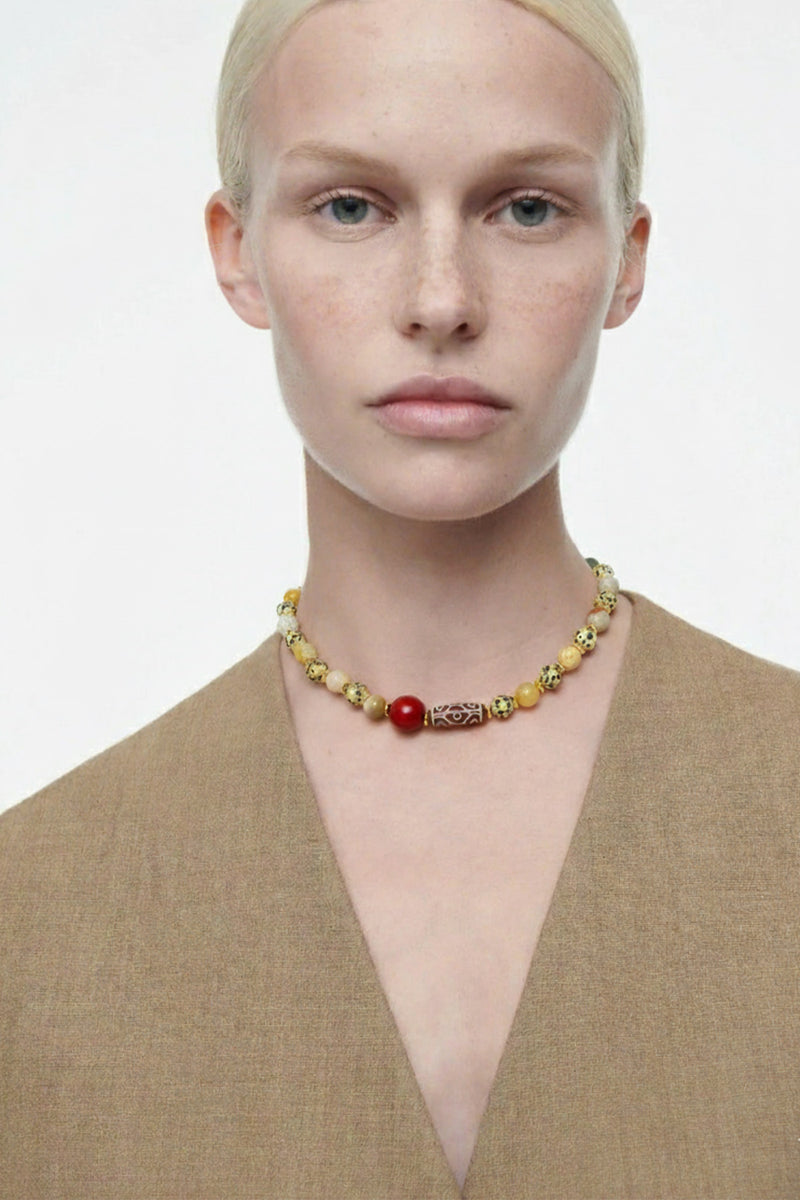 MULTICOLOR LAUREL NECKLACE