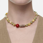 MULTICOLOR LAUREL NECKLACE