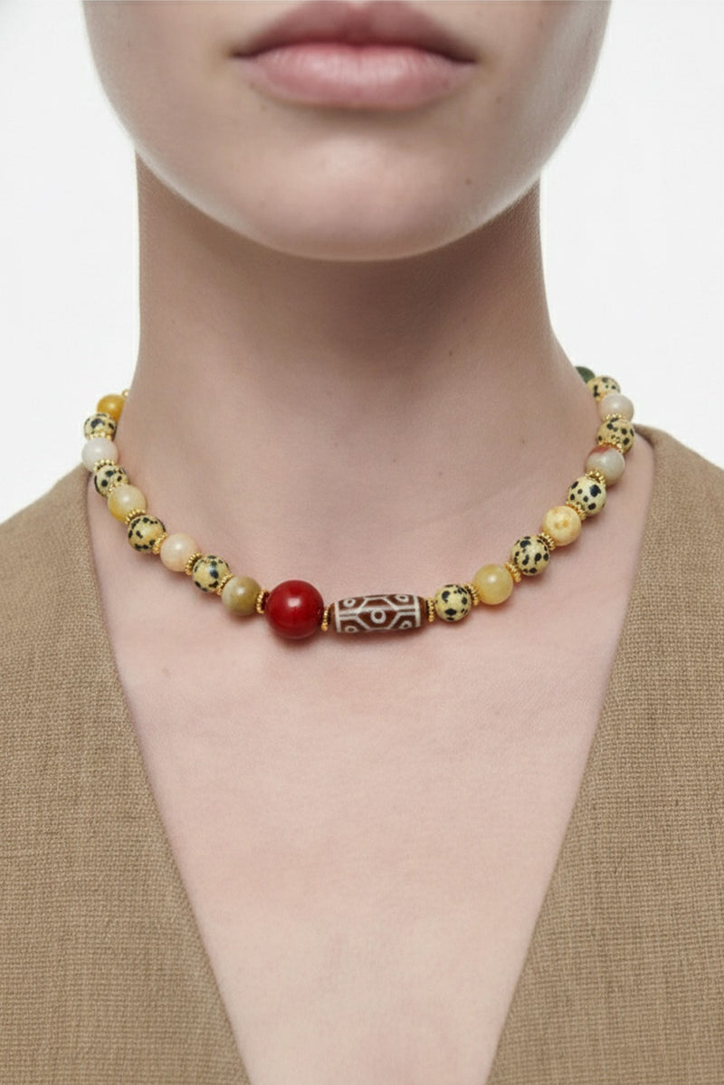 MULTICOLOR LAUREL NECKLACE