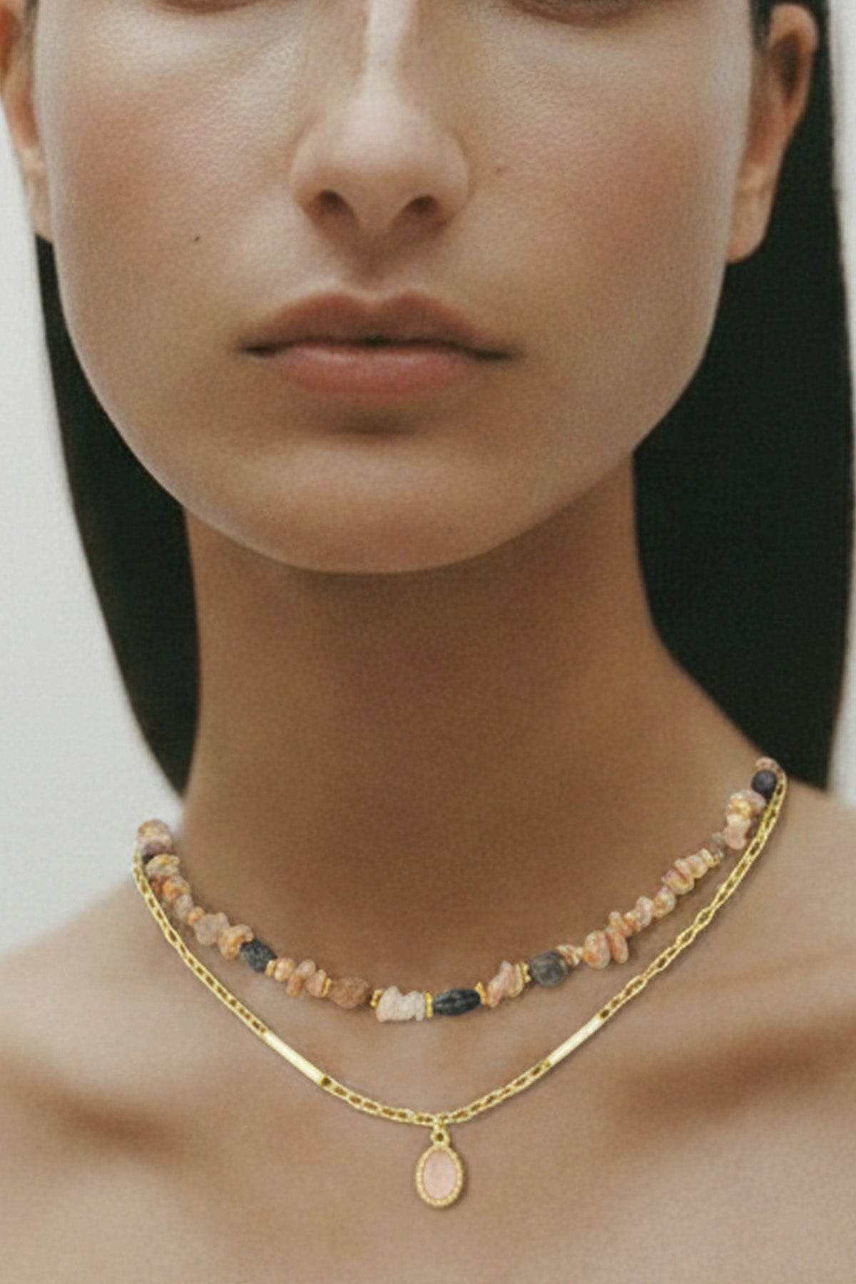 MULTICOLOR MARGARET NECKLACE