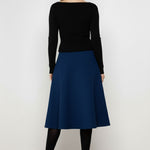 Black Crew Neck Basic Women's Sweater