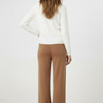 Camel High-Waisted Wide-Leg Women's Pants