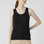Black Thick Strap Knit Women's Athletic Shirt Triko Mısırlı