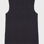 Black Thick Strap Knit Women's Athletic Shirt Triko Mısırlı