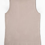 Camel Thick-Striped Knit Women's Tank Top