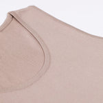 Camel Thick-Striped Knit Women's Tank Top