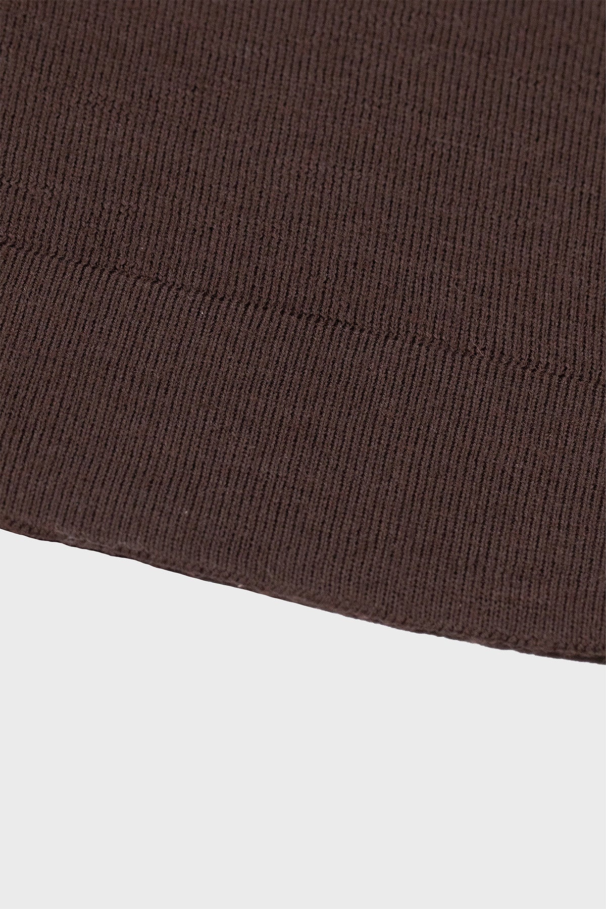 Bitter Coffee Thick-Striped Knit Women's Athletic Shirt