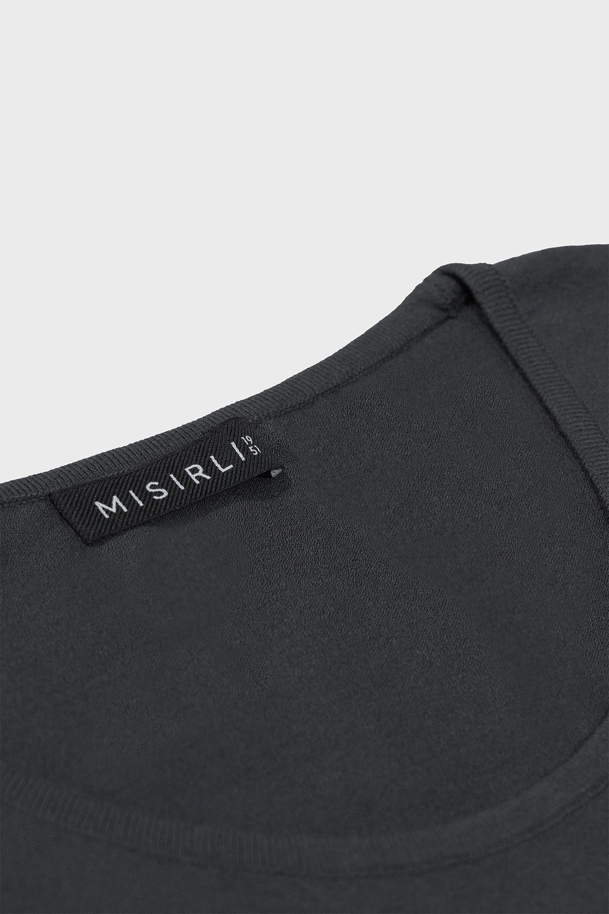 Dark Gray Thick-Striped Women's Sweatshirt