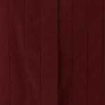 Burgundy Pleated Women's Shirt