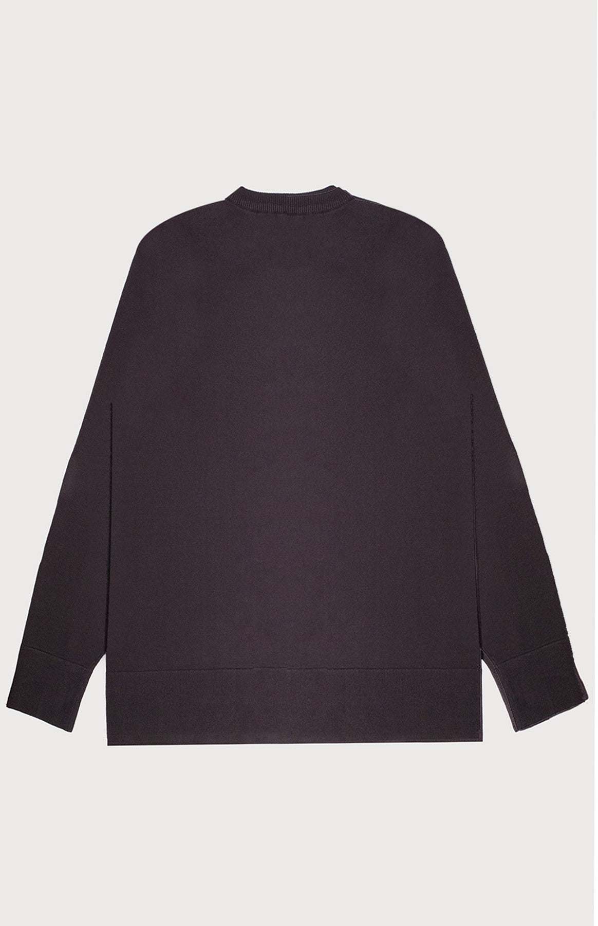 Bitter Brown Women's Cardigan with Buttoned Collar