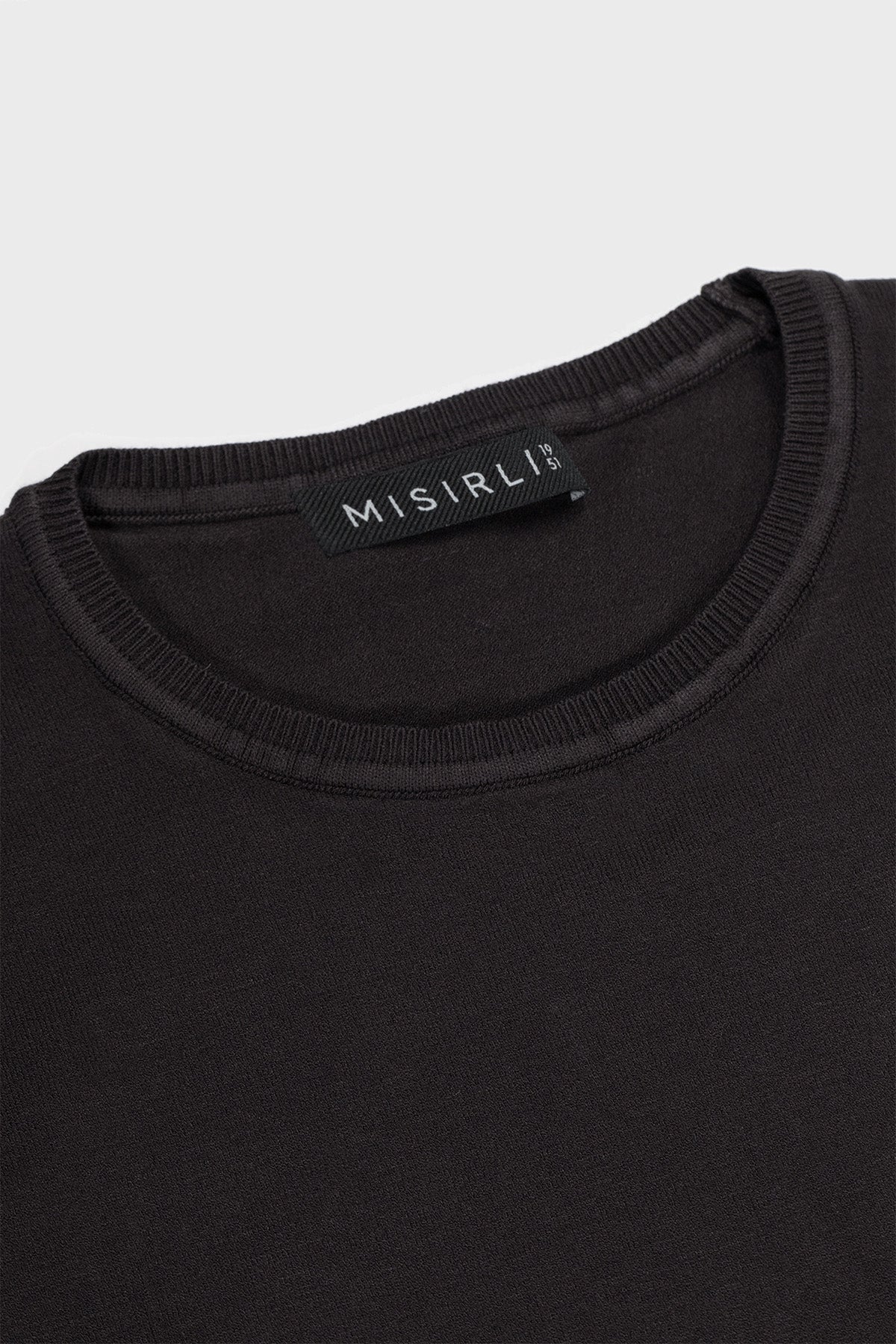 Black Crew Neck Women's T-Shirt