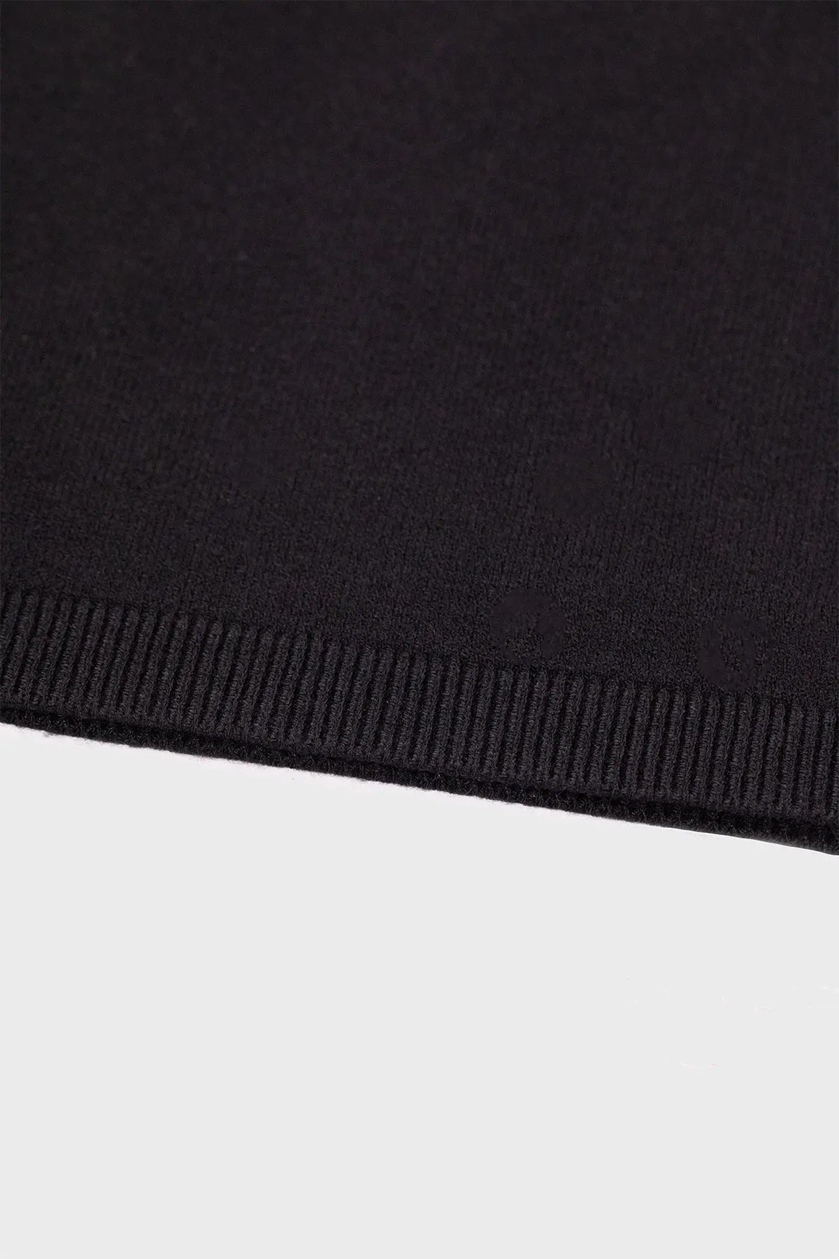 Black V-Neck Women's T-Shirt Triko Mısırlı