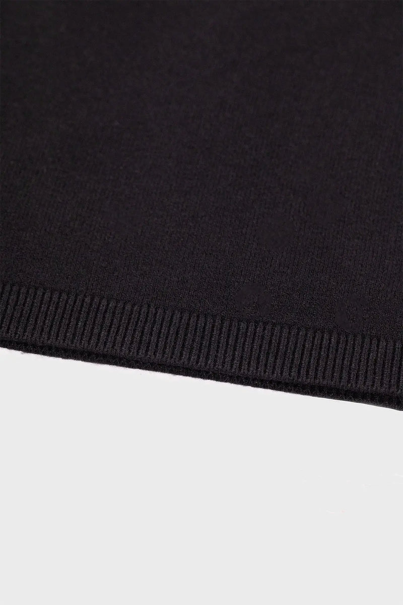 Black V-Neck Women's T-Shirt