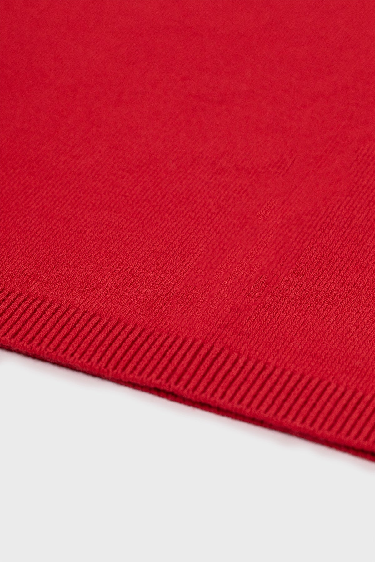 Red V-Neck Women's T-Shirt