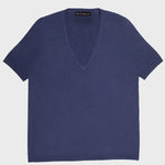 Navy V-Neck Women's T-Shirt