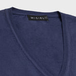 Navy V-Neck Women's T-Shirt