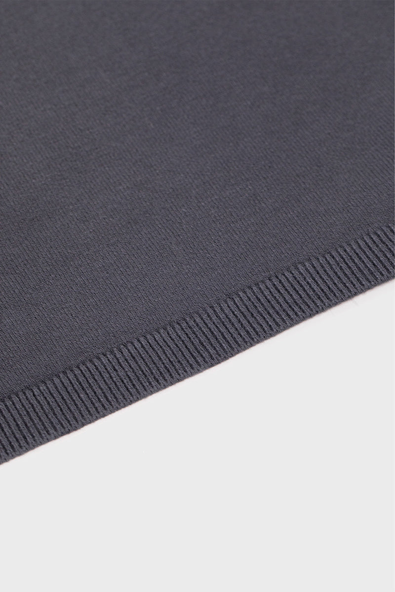 Dark Gray V-Neck Women's T-Shirt