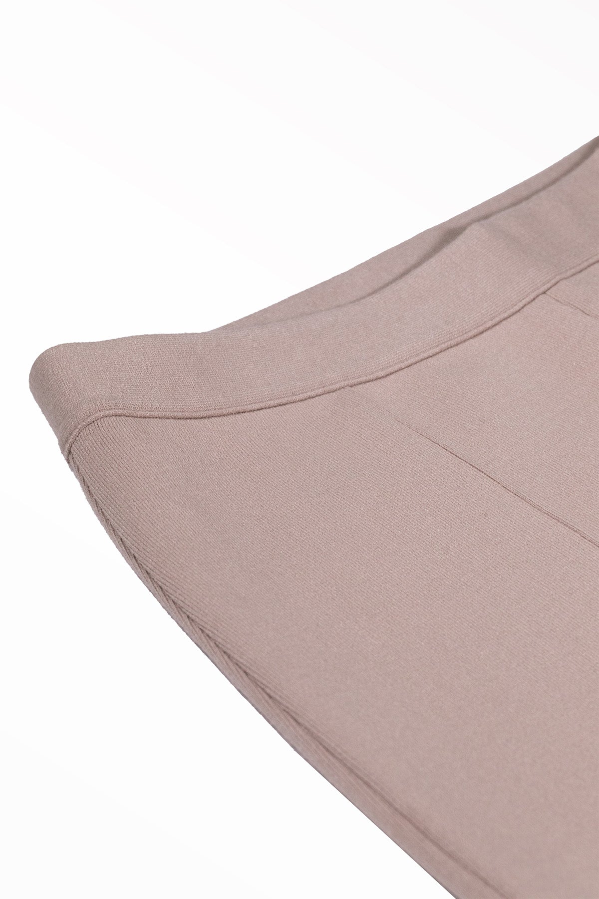 Camel Pleated Seam Women's Pants