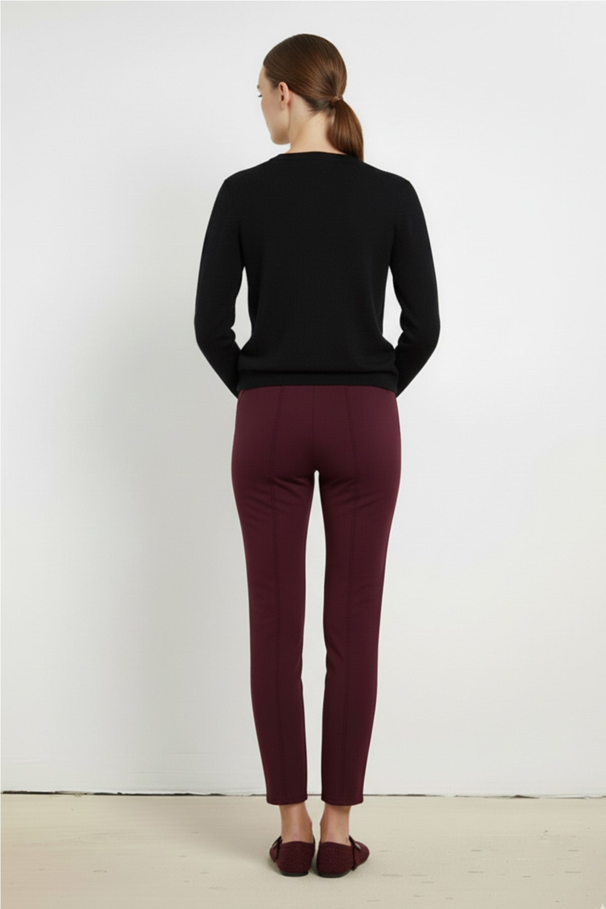 Women's Purple Corduroy Pants