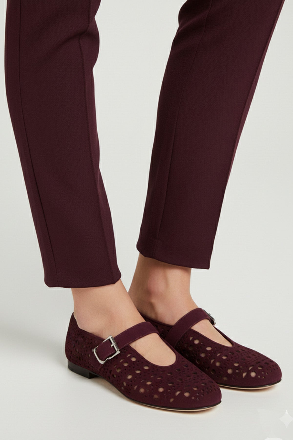 Women's Purple Corduroy Pants