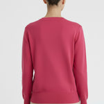 Fuchsia Bicycle Neck Women's Cardigan