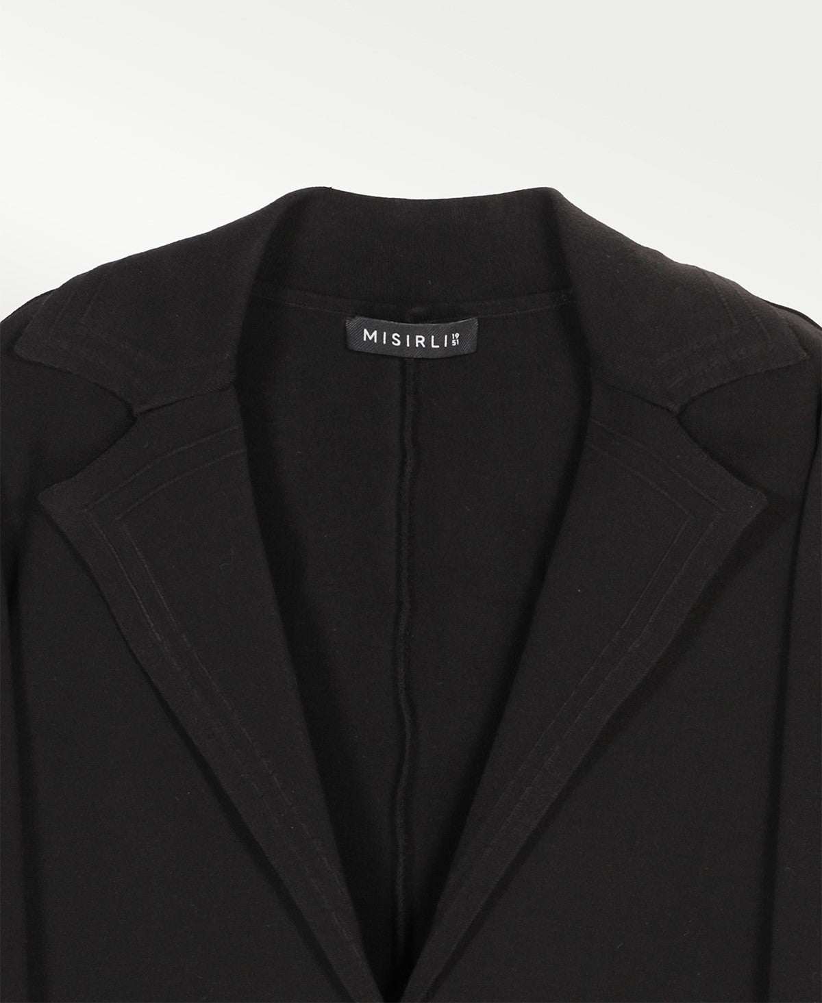 Black Knit Women's Blazer Jacket