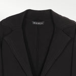 Black Knit Women's Blazer Jacket