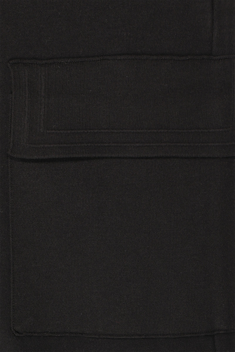 Black Knit Women's Blazer Jacket