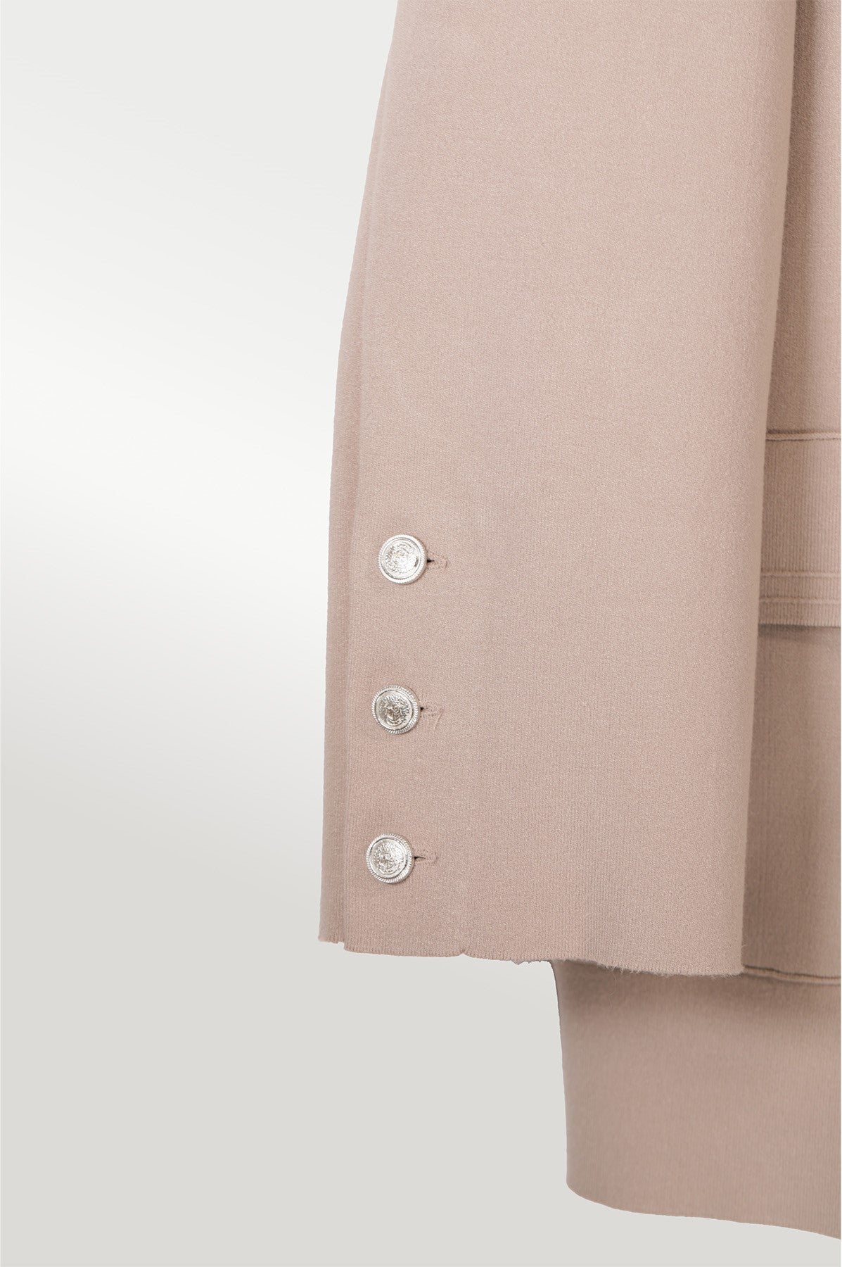 Camel Knit Women's Blazer Jacket