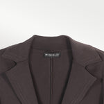 Acı Kahve Knit Women's Blazer Jacket