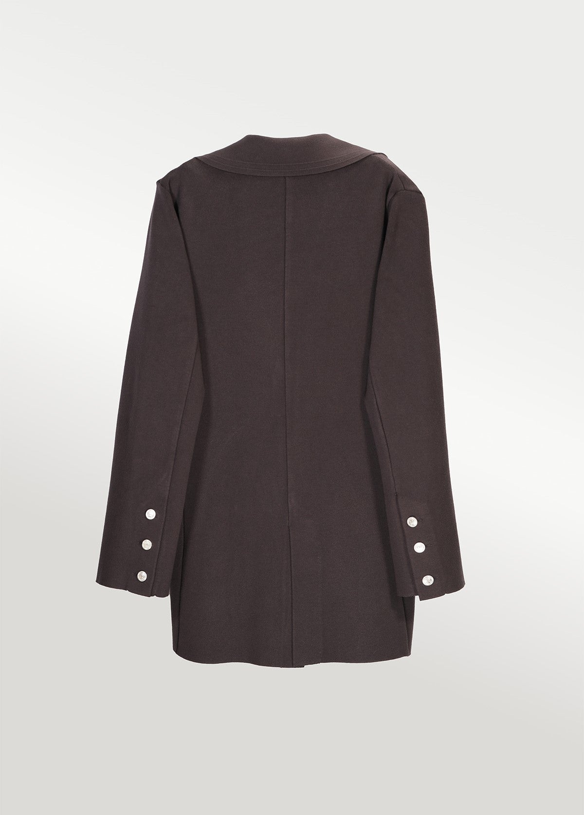 Acı Kahve Knit Women's Blazer Jacket
