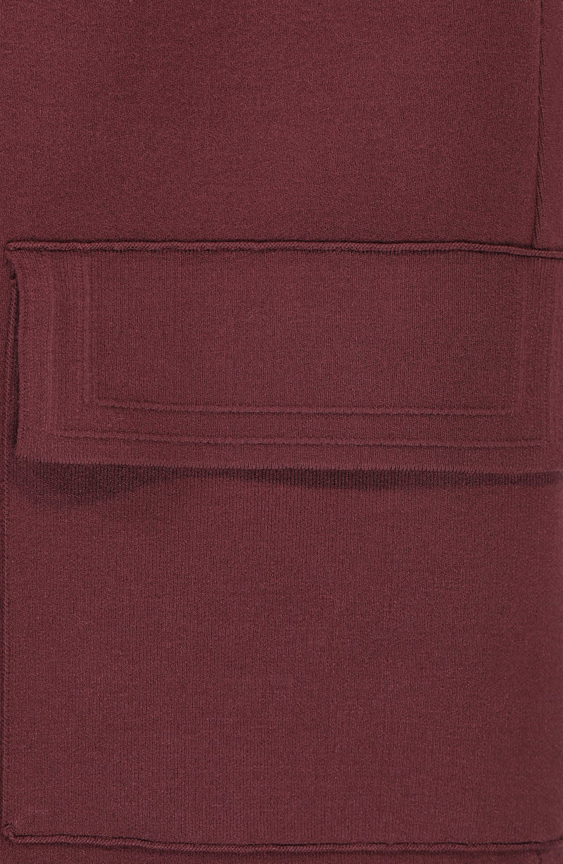 Purple Knit Women's Blazer Jacket